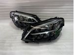 RICAMBI MERCEDES CLASSE C W205 FACELIFT COMPLETE PERFORMANCE FANALI ANTERIORI