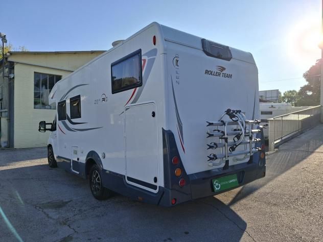CAMPER ROLLER TEAM DUCATO SEMINTEGRALE 6 POSTI SEMIDINETTE BASCULANTE CLIMATIZZATORE LETTI GEMELLI FOTOVOLTAICO CAMPEGGIO USATI GENERALI 1811 - Foto 4