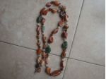Collana di corniola in agata scozzese