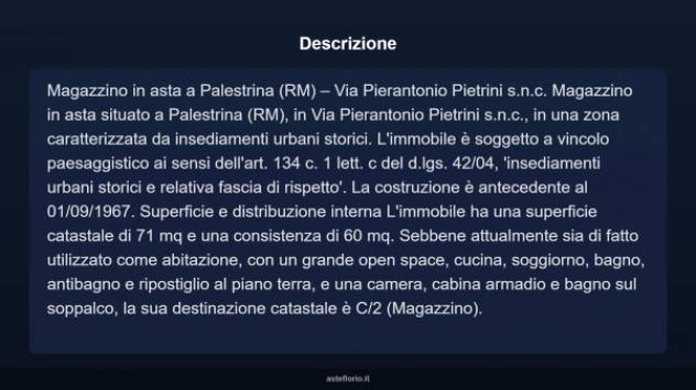 Immobile in asta di 71 m² in vendita a Palestrina - Foto 3