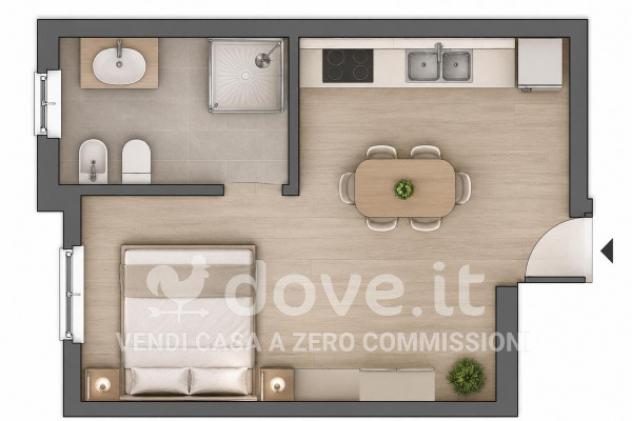 Appartamento di 35 m² con 1 locale in vendita a Bologna - Foto 4