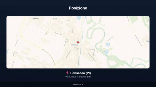 Immobile in asta di 107 m² con più di 5 locali e box auto doppio in vendita a Ponsacco - Foto 18