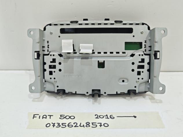 FRONTALINO AUTORADIO FIAT 500 Serie 07356248570 Benzina 1.2 (15) - Foto 8