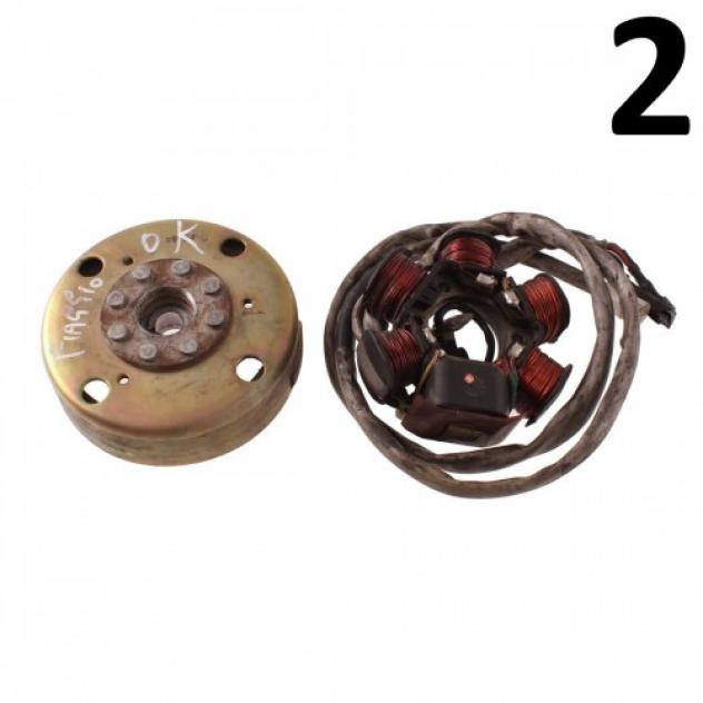 Volano con statore per scooter Piaggio NRG Zip Sfera Gilera Typhoon Runner Stalker Typhoon - 830293 - Foto 4