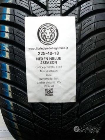2 gomme 225 40 18 nexen a8159 - Foto 2