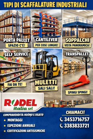 Scaffalatura industriale - Foto 3