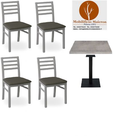 Set Trieste Sedie Tavoli Arredamento Bar Ristorante Pizzeria Hotel