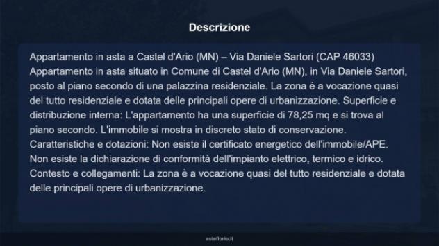 Immobile in asta di 94 m² in vendita a Castel d'Ario - Foto 11