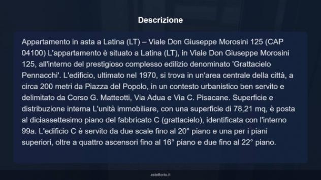 Immobile in asta di 78 m² in vendita a Latina - Foto 9