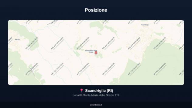 Immobile in asta di 138 m² con più di 5 locali e box auto in vendita a Scandriglia - Foto 9
