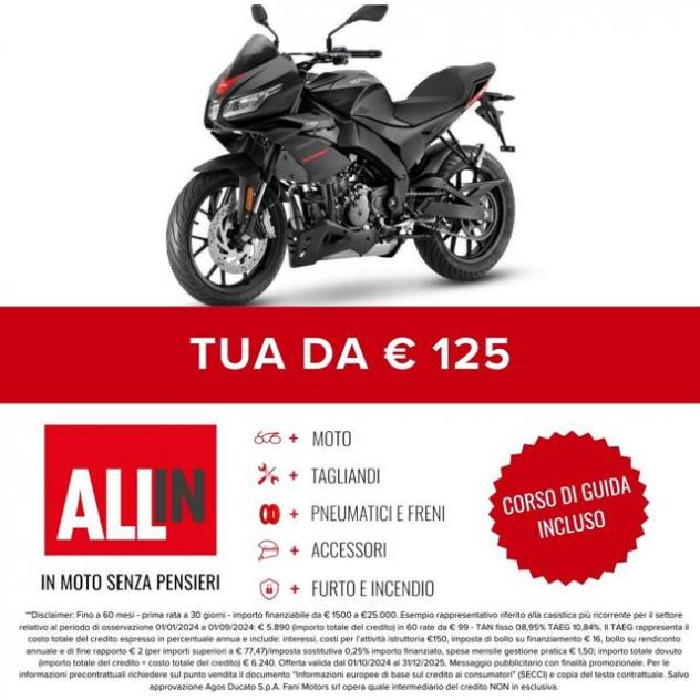 APRILIA Tuono 125 . rif. 22125500 - Foto 2