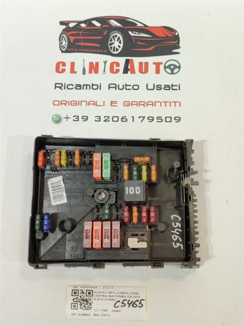 CENTRALINA PORTA FUSIBILI AUDI A3 Cabriolet Serie (8P7) 1K0937629A CAYC diesel 1598 (0813)