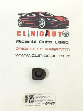 REGOLATORE SPECCHIETTI RETROVISORI VOLKSWAGEN Golf 4 Berlina 1J1959565D AXP (9703)