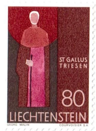 12 francobolli nuovi serie "Saints" Liechtenstein - Foto 10