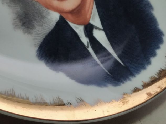 Enorme piatto ovale commemorativo anno 1963 di bavaria - Foto 7