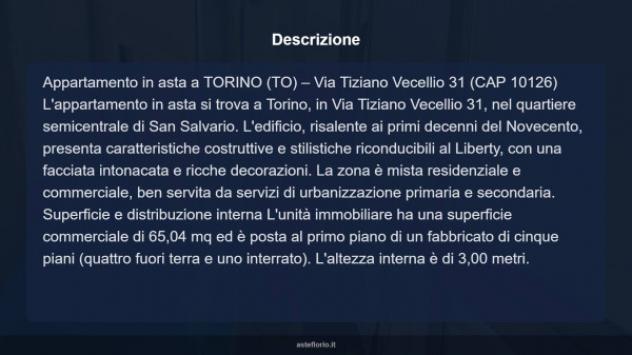 Immobile in asta di 65 m² in vendita a Torino - Foto 18