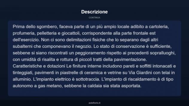 Immobile in asta di 44 m² in vendita a Lama Mocogno - Foto 5