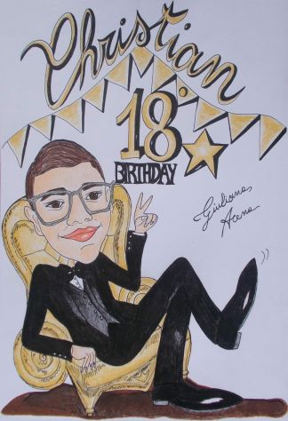 CARICATURE RITRATTI matrimoni comunioni battesimi compleanni lauree 18 - Foto 4