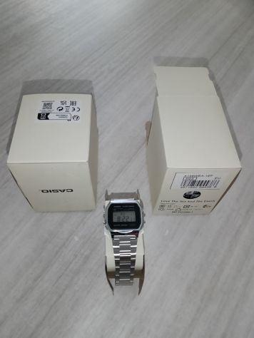 OROLOGIO UNISEX DA POLSO CASIO VINTAGE A158WEA-1EF NUOVO