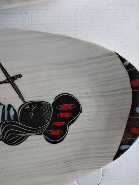 Ceramiche da appendere alla parete anni 50/60 di 37 cm - Foto 10