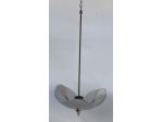 Lampadario in Ottone e Vetro