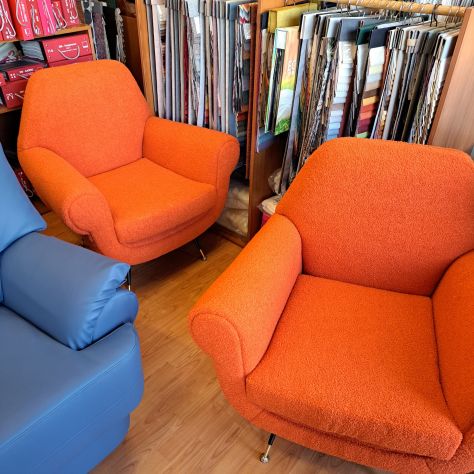Poltrone stile Gigi Radice anni 50/60 - Foto 5