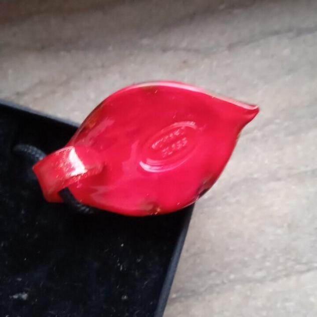 Pendente Murano Glass Murrina in vetro e oro - Foto 3