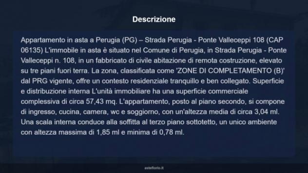Immobile in asta di 57 m² in vendita a Perugia - Foto 13