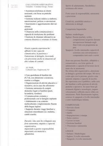 CANDIDATURA PROFESSIONALE – SOLO A BERLINO GERMANIA NO ITALIA - Foto 2