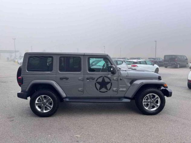 JEEP Wrangler Unlimited 2.2 Mjt II 4X4 4WD Sahara GANCIO TRAINO rif. 23820613 - Foto 4