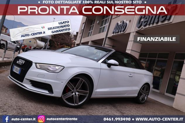 Audi A3 A3 Cabrio 2.0 TDI Stronic Sport *19 PELLE
