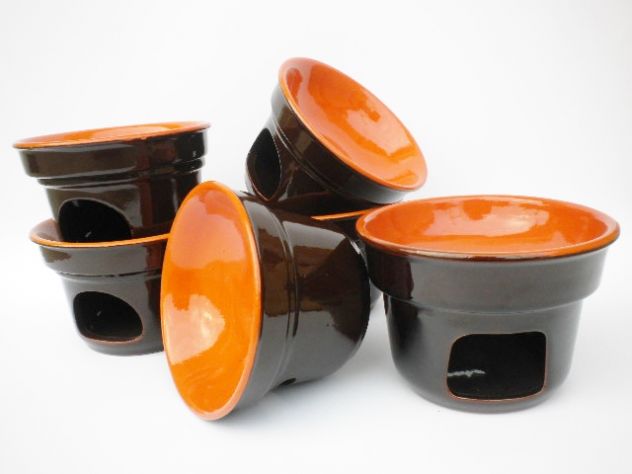 Fornellini in terracotta per bagna cauda - Foto 2