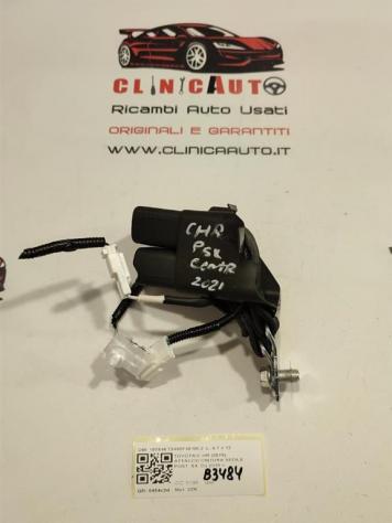 AGGANCIO CINTURA DI SICUREZZA POSTERIORE TOYOTA C-HR Ibrida 197946 73480F4010C2 2ZR (1623) - Foto 4