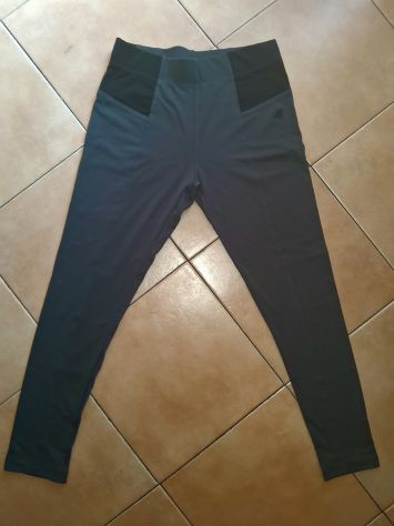 Pantaloni Leggings elasticizzati Cavallerizza Sportivi Donna Tessuto Tecnico