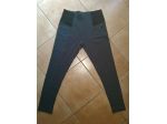 Pantaloni Leggings elasticizzati Cavallerizza Sportivi Donna Tessuto Tecnico