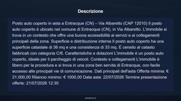Immobile in asta di 36 m² in vendita a Entracque - Foto 6