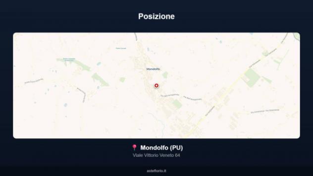 Immobile in asta di 228 m² con più di 5 locali e box auto in vendita a Mondolfo - Foto 8