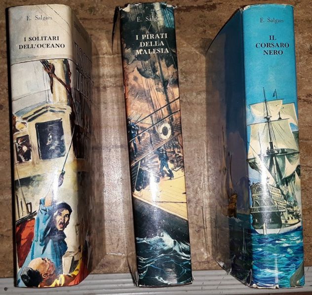 3 Romanzi di Emilio Salgari in perfetto stato! - Foto 2