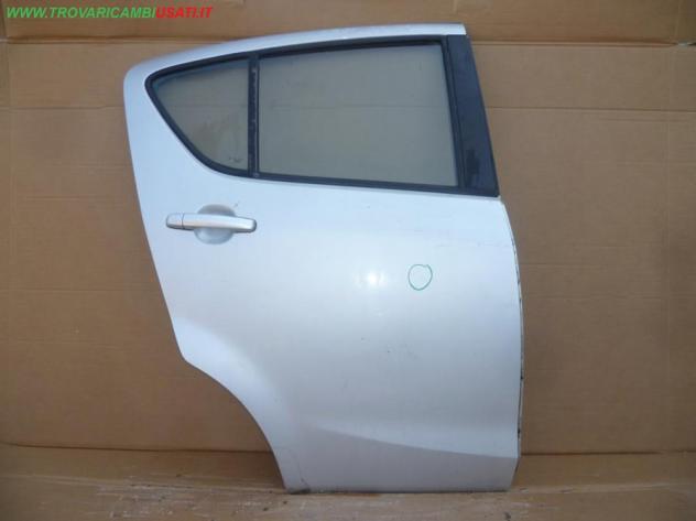 PORTA POST.D. ARGENTO Carrozzeria Lamierati esterni Porte Porta post. dx. DAIHATSU - SIRION - 01-01-2005 - 01-08-2012