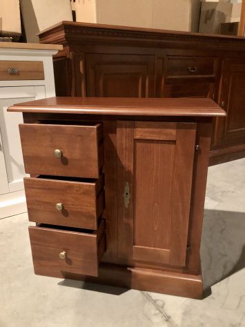 NUOVA BASE 1 ANTA 3 CASSETTI DI VERO LEGNO - Foto 5
