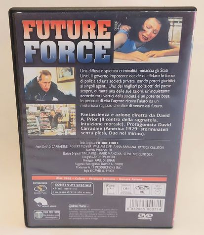 DVD Future force con David Carradine Produzione A.I.P. Production Inc. - Foto 2