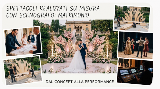 spettacoli Realizzati su misura con scenografo