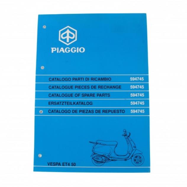 Catalogo parti di ricambio Piaggio Vespa ET4 50
