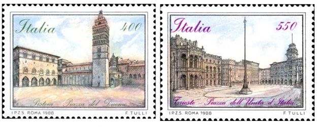 ITALIA francobolli serie: PIAZZE - Foto 2