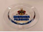 Portacenere Werner Pilsener Poppenhausen/Franken oggetto pubblicitario anni '80