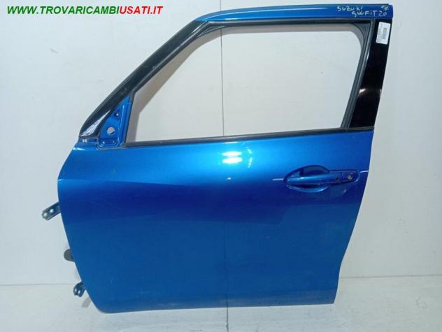 PORTA ANT. SX CON SE NO ALZ. BLU MET. 999-U1560675 Carrozzeria  Lamierati esterni  Porte  Porta ant. sx. SUZUKI - SWIFT - 2017