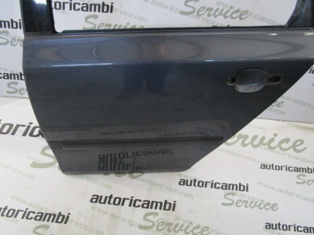 5J9833051 PORTA POSTERIORE SINISTRA SKODA FABIA SW 1.2 B 51KW 5M 5P (2008) RICAMBIO USATO - Foto 2