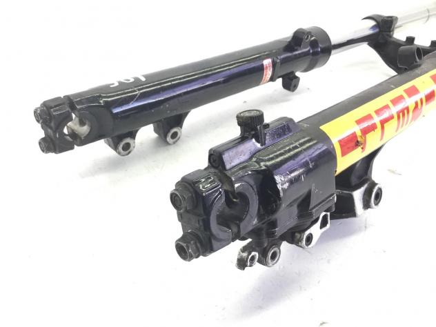 HONDA VF 1000 F 998 FORCELLA FODERI STELI E PIASTRA INFERIORE 1987 2100066 - Foto 6