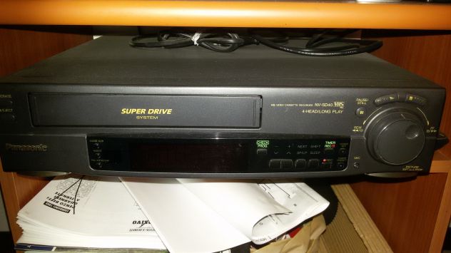 Videoregistratore vhs