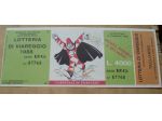 BIGLIETTO DELLA LOTTERIA DI CARNEVALE DI VIAREGGIO 1988 -